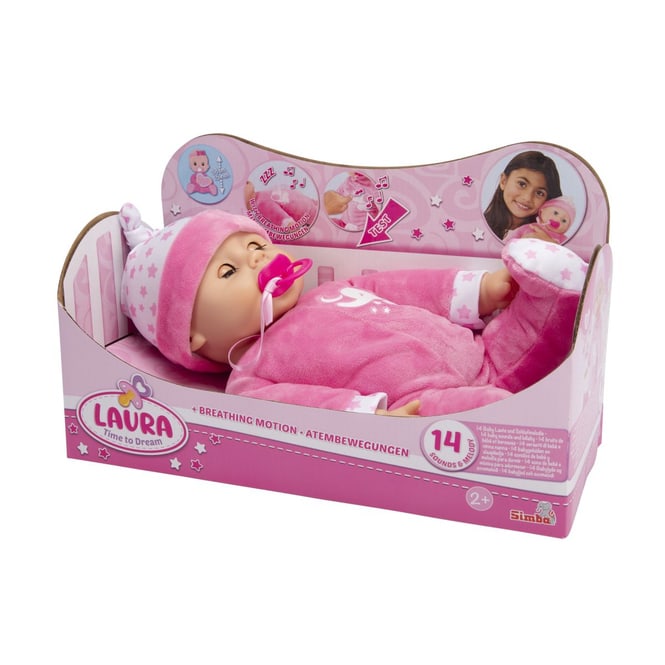 Laura - Schlummerzeit - Babypuppe - ca. 38 cm