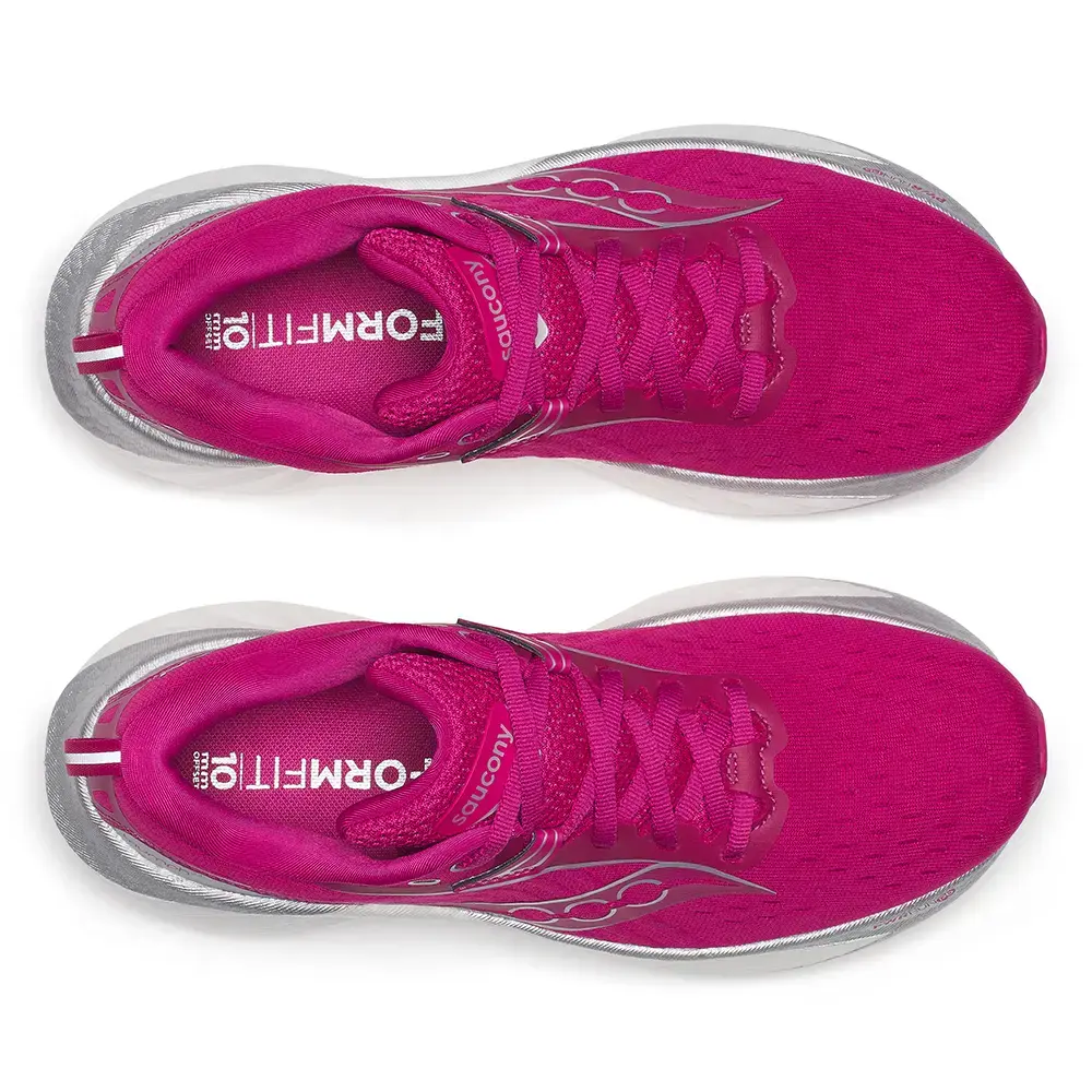 Saucony Triumph 22 Hardloopschoenen Roze/Wit Dames