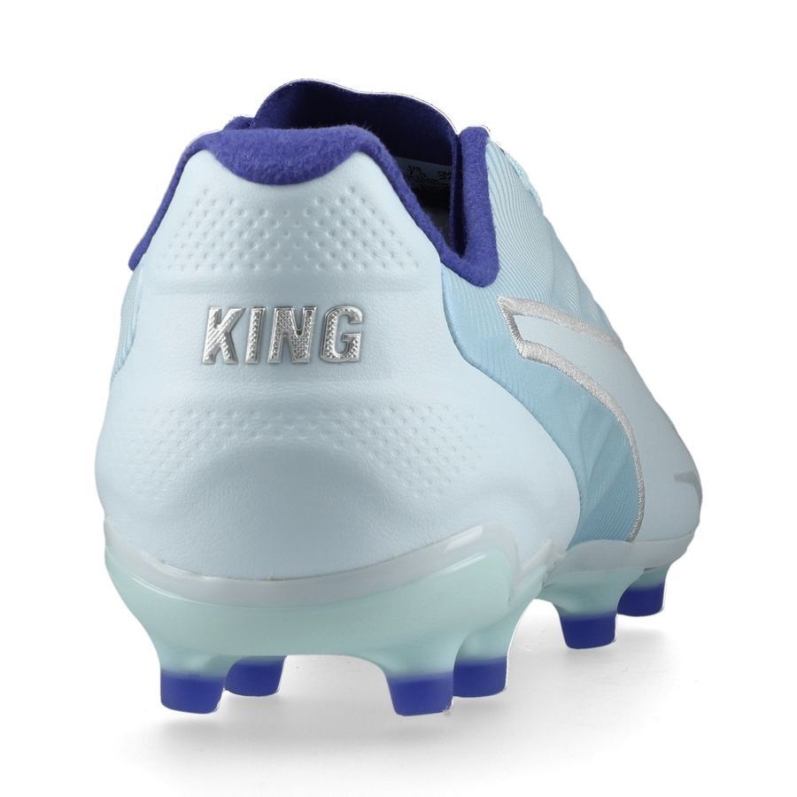 PUMA King Pro FG/AG Light Up - Icy Blue/Turquoise/Lapis Lazuli Femme ÉDITION LIMITÉE