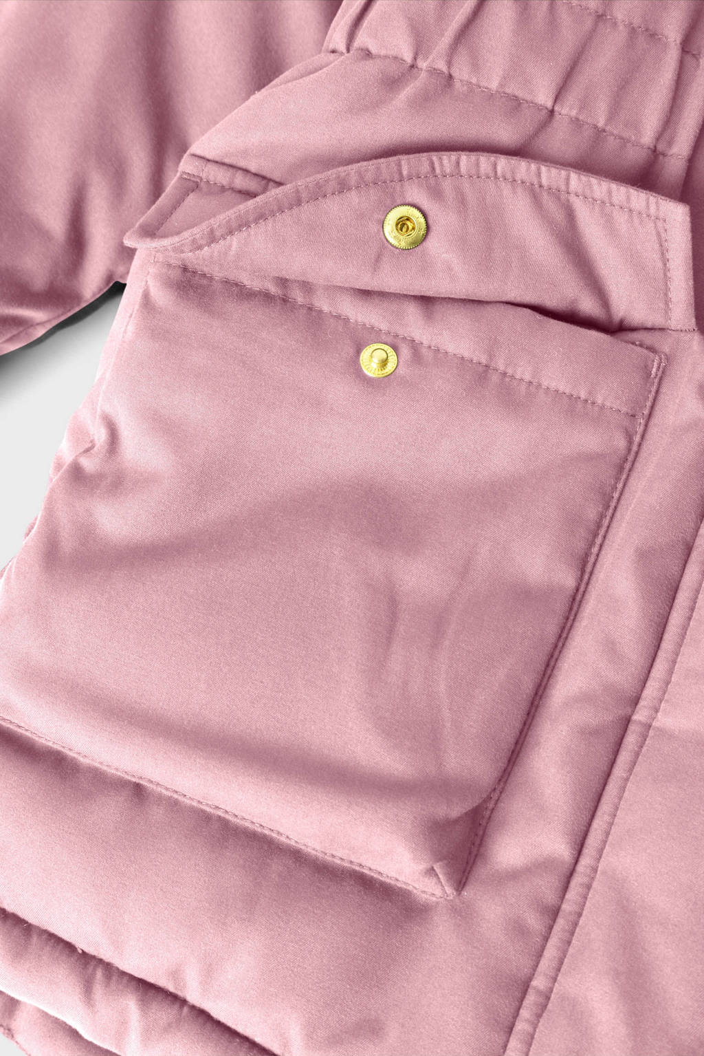 NAME IT gewatteerde winterjas NKFMASTER roze