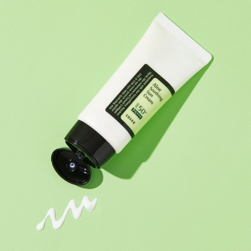 Crème solaire apaisante à l'Aloé SPF50+/ PA+++ Cosrx 50ML