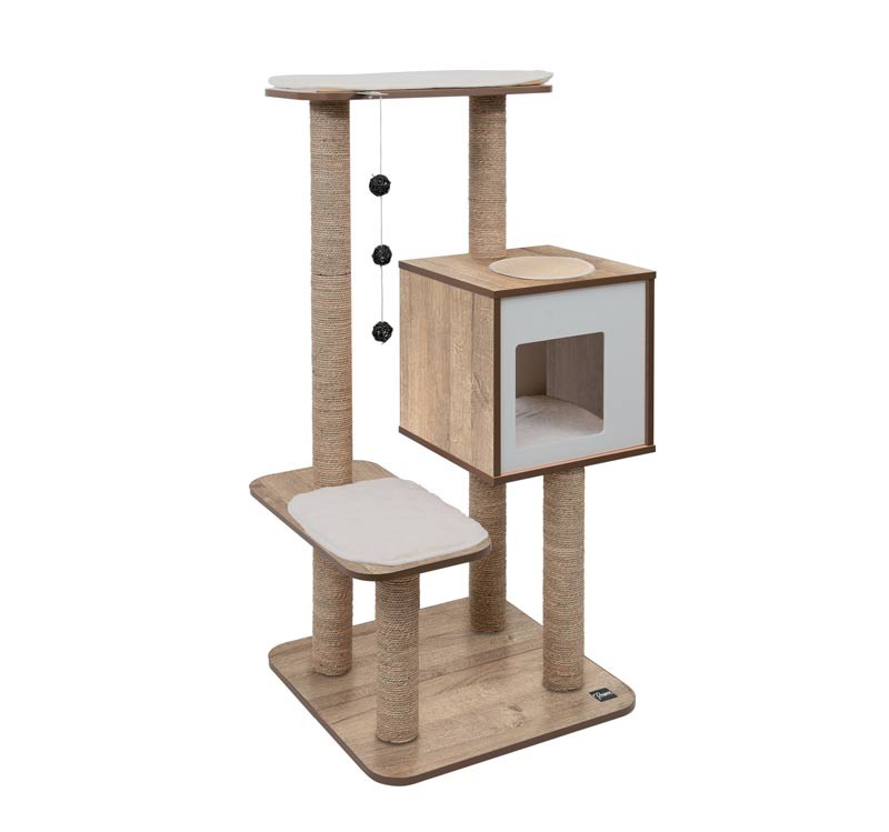 Catit Vesper Base Alta, Carvalho - Ref. 52063