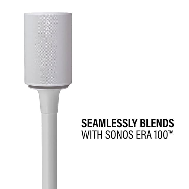 SANUS Gulvstativ til Sonos Era 100 Single Hvidt