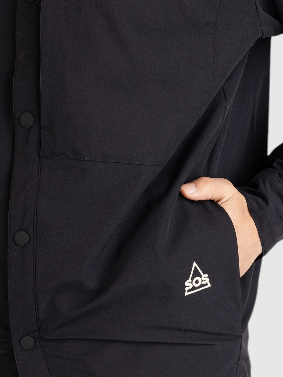 SOS Salonga Windproof Shirt black