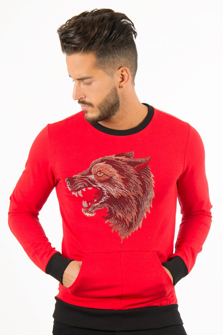 Sweat à strass