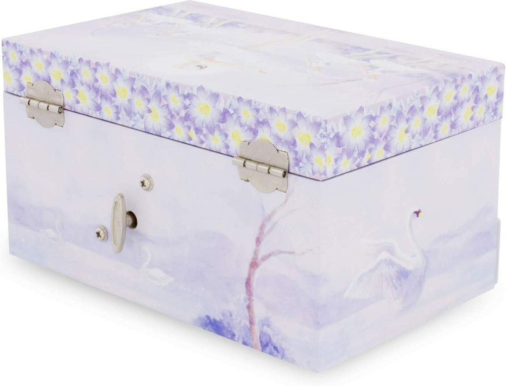 Coffret musical lac des cygnes