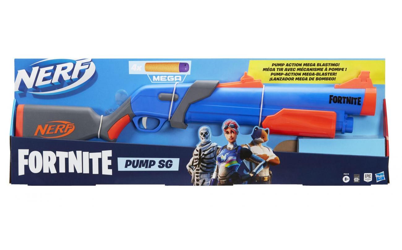NERF Fortnite Pump SG Shotgun met MEGA darts