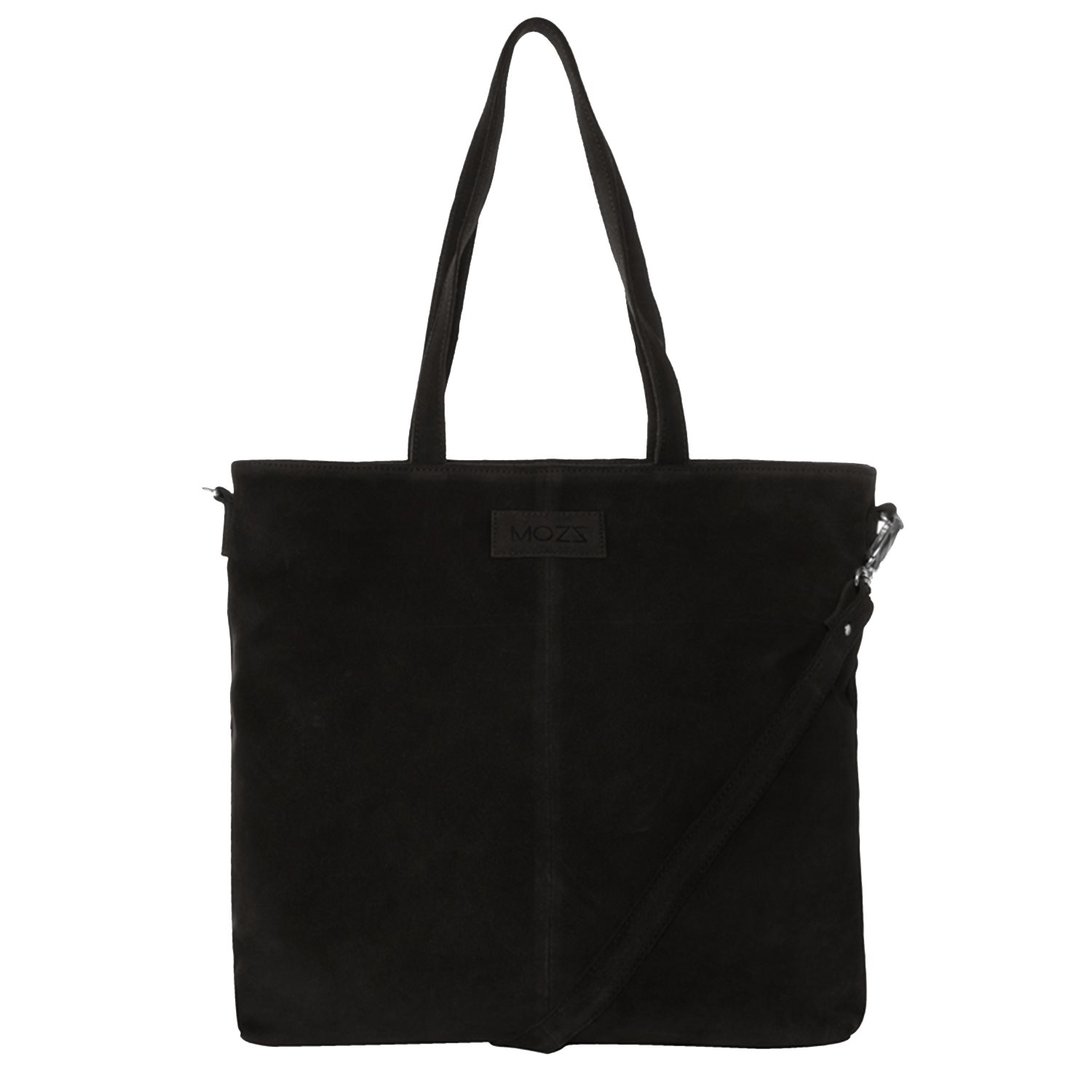 Mozz Momsbag Shopper Suede black