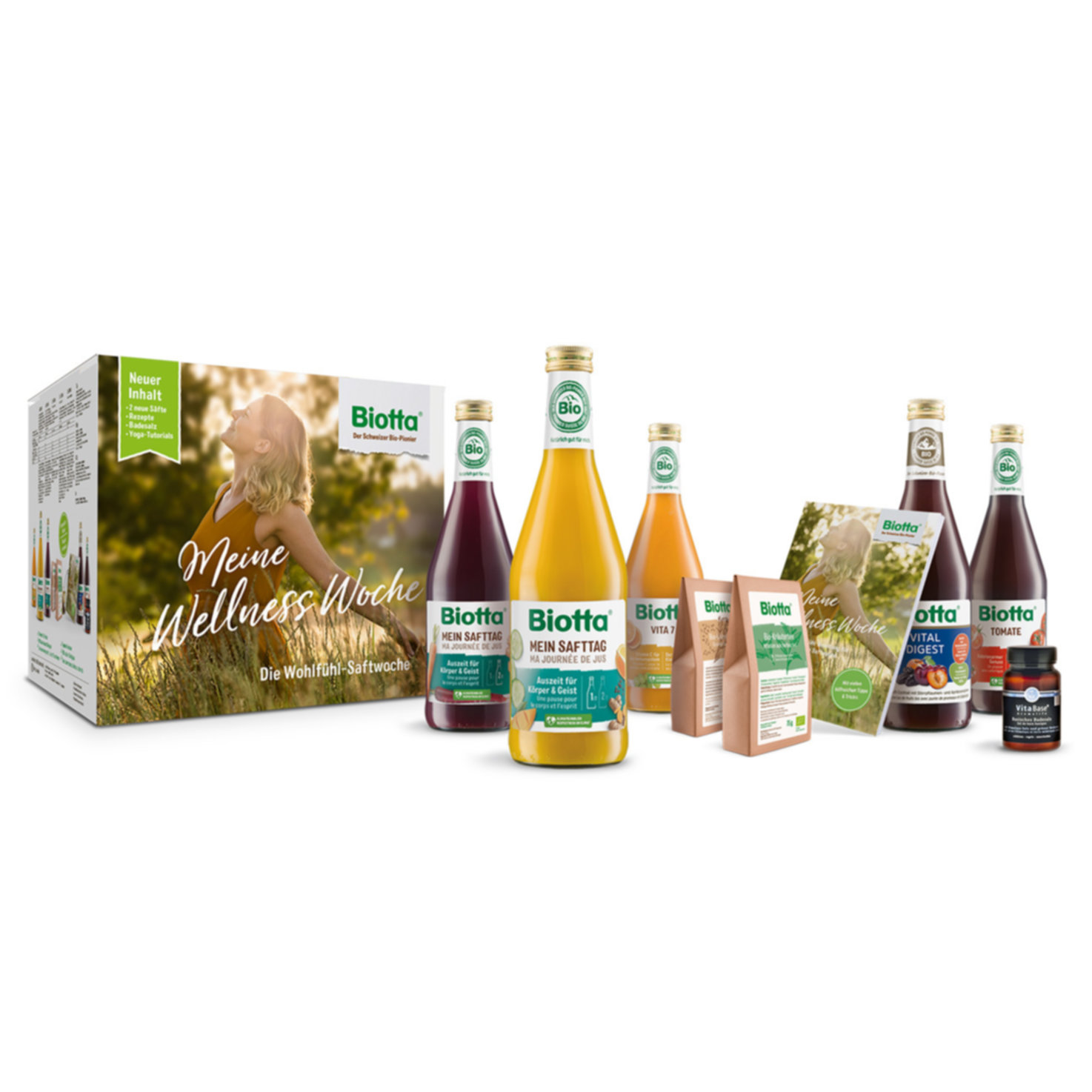 Biotta Wellness Woche mit 11 Säften à 50cl -550cl