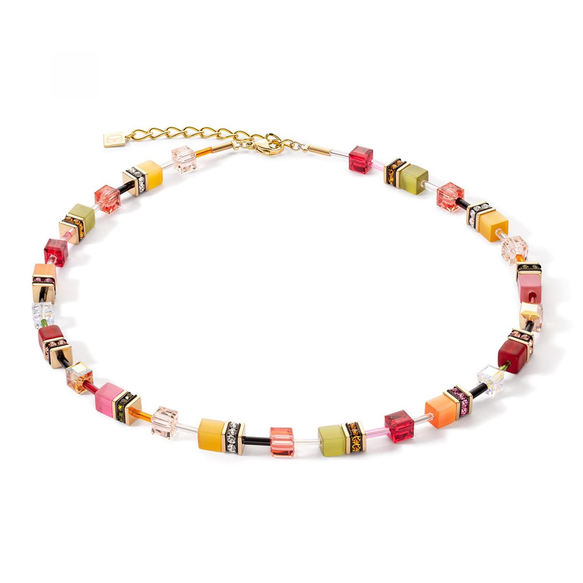 Collier Coeur de Lion GeoCube Indian Summer