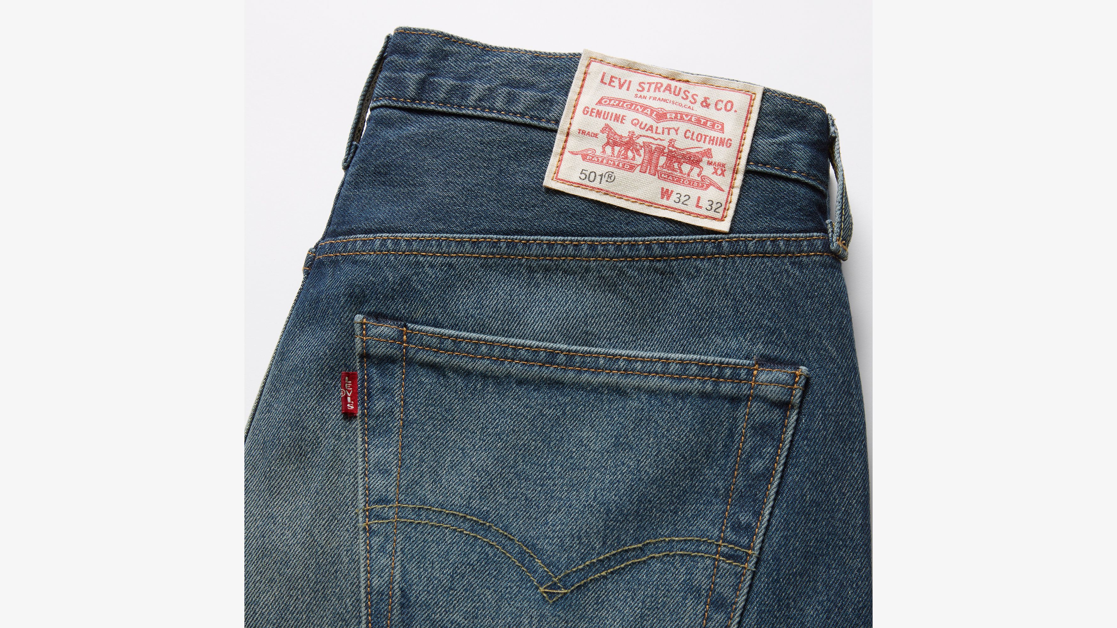 Levi's® jean 501® Original Lightweight - A Vibe - Bleu