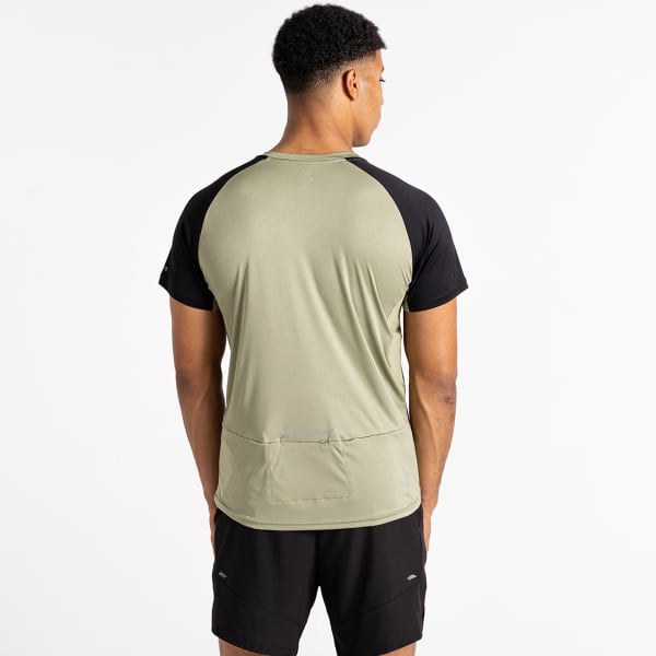 Maillot vélo DARE 2B GALLANTRY JERSEY OIL GREEN/BLACK