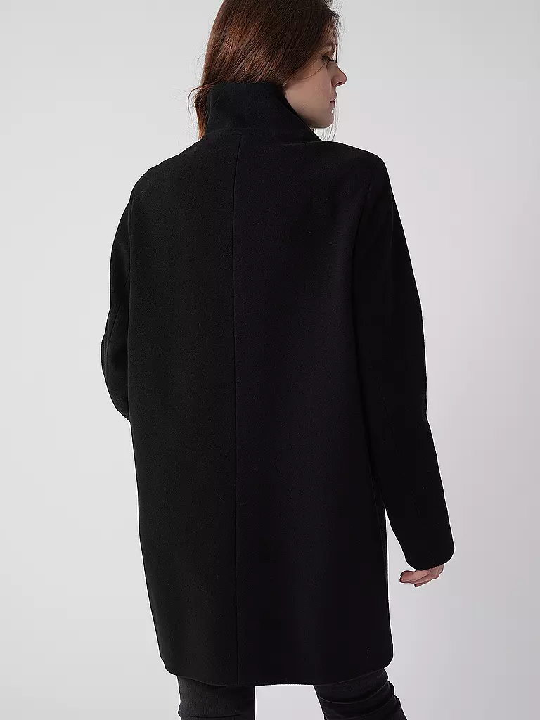 FUCHS & SCHMITT Wollmantel  schwarz