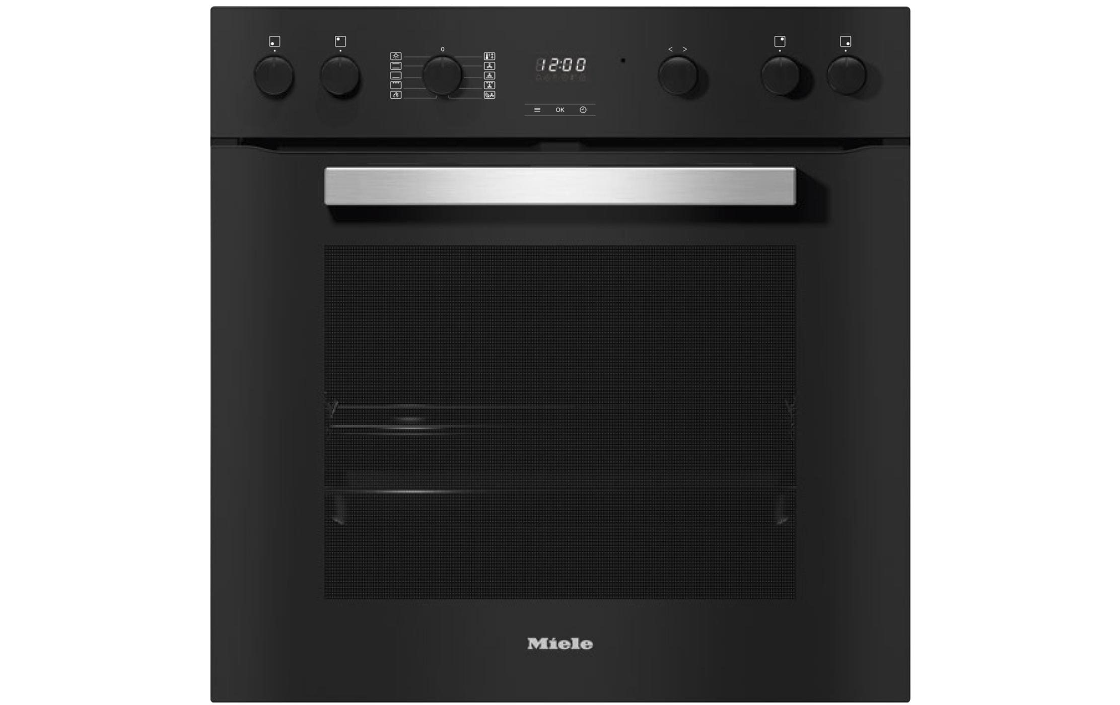 Einbaubackofen H 2456-60 EP ACTIVE Schwarz A+<br>Einbau-Herd