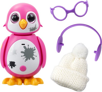 Silverlit  Mini Interaktiv Pingvin, Rosa
