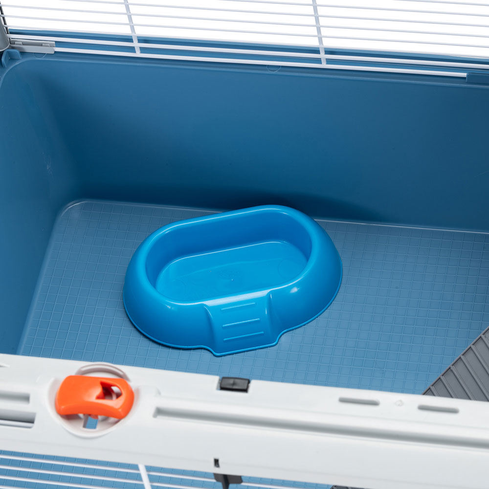 Ferplast cage pour rongeurs criceti 15 pour hamsters, en métal, accessoires inclus : mangeoire, abreuvoir, maison, roue, étagère,