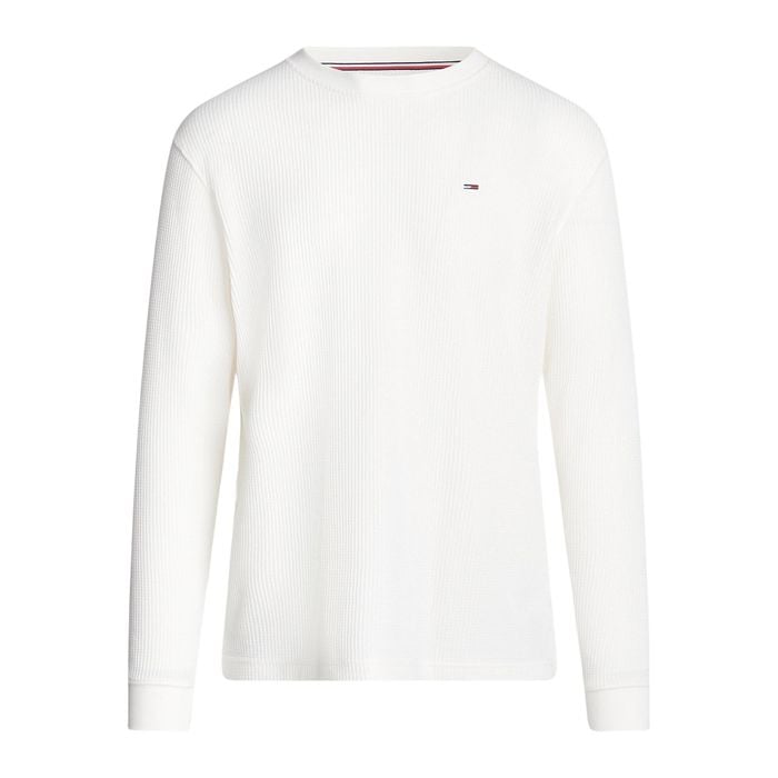 Tommy Hilfiger Regular Waffle Longsleeve Shirt Heren