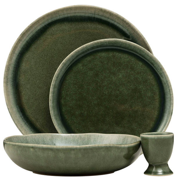 Blokker NC dinerbord Nordland Ø27cm groen