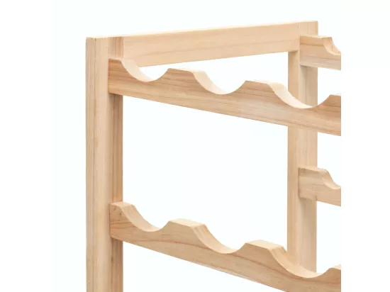 Casier à bouteilles Bois de cèdre 57,5 x 28 x 102 cm