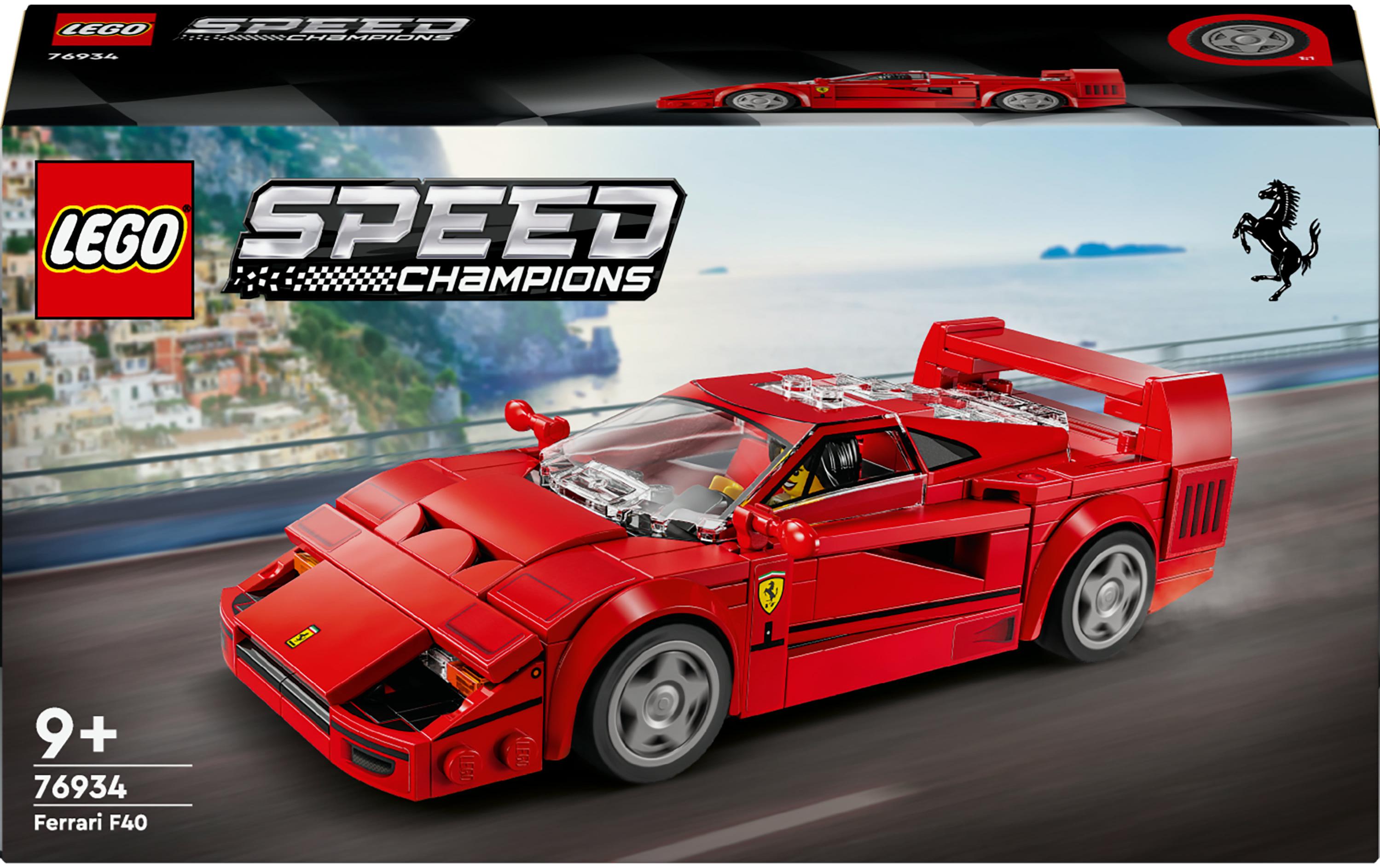 Speed Champions Ferrari F40 Supersportwagen 76934LEGO Ferrari Spielset