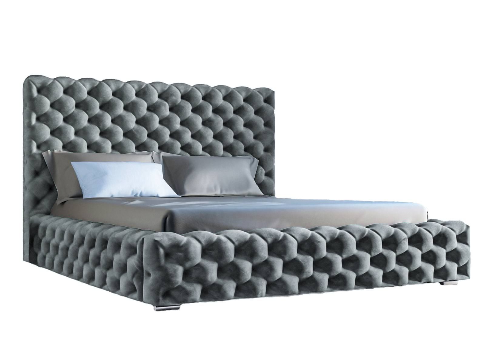 GrainGold Polsterbett Heaven 200cm Samt
