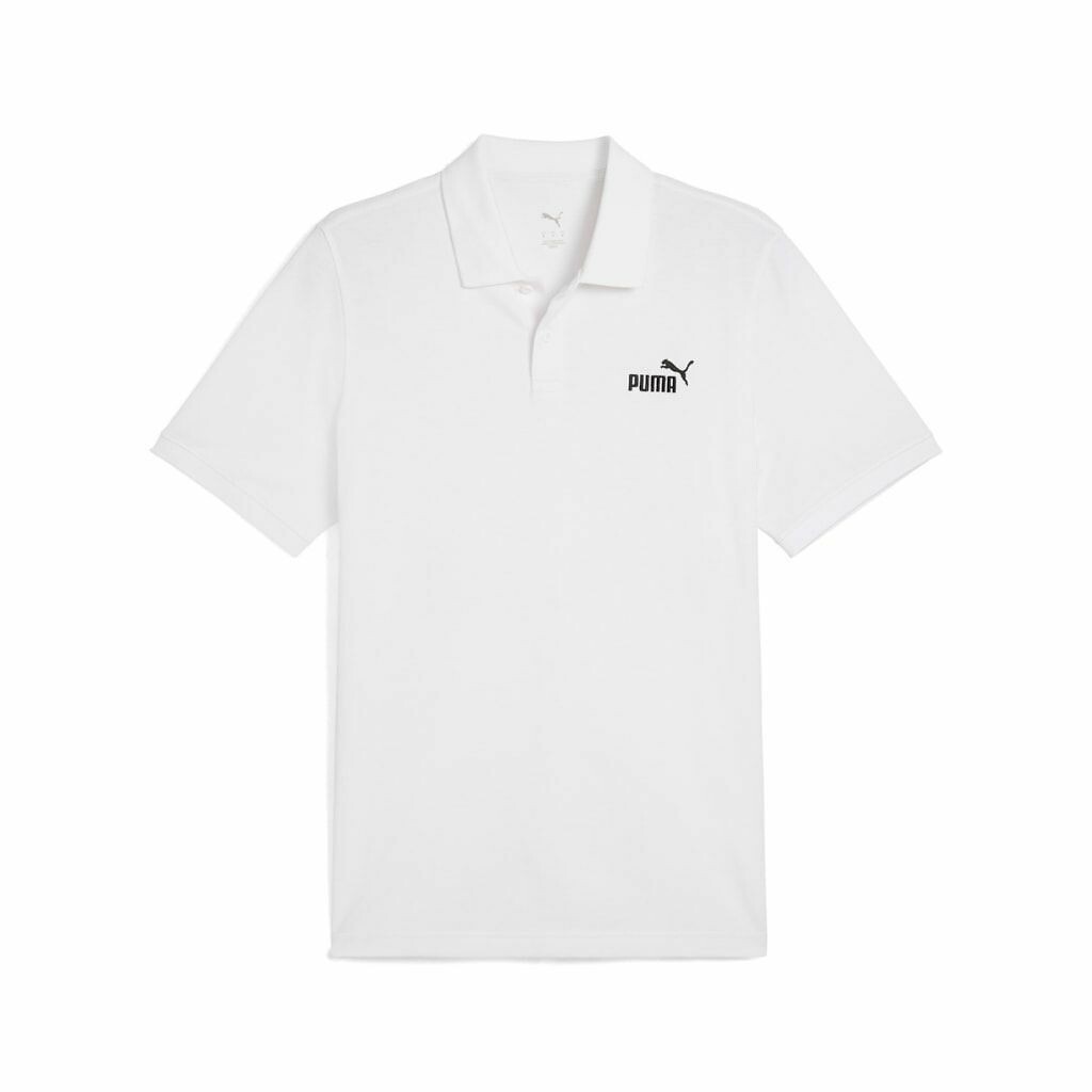 PUMA<br>Polo em algodão piqué essencial