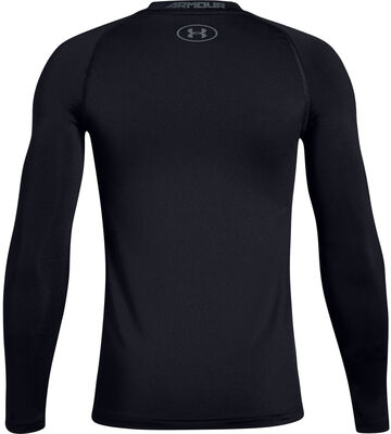 Under Armour HeatGear Long Sleeve Treningstrøye, Black