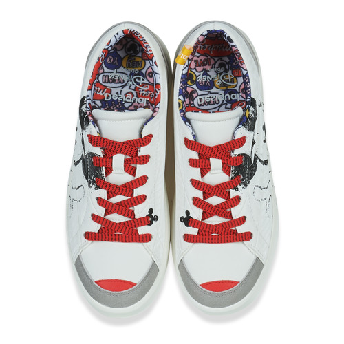 Desigual - FANCY MICKEY - Blanc / Noir