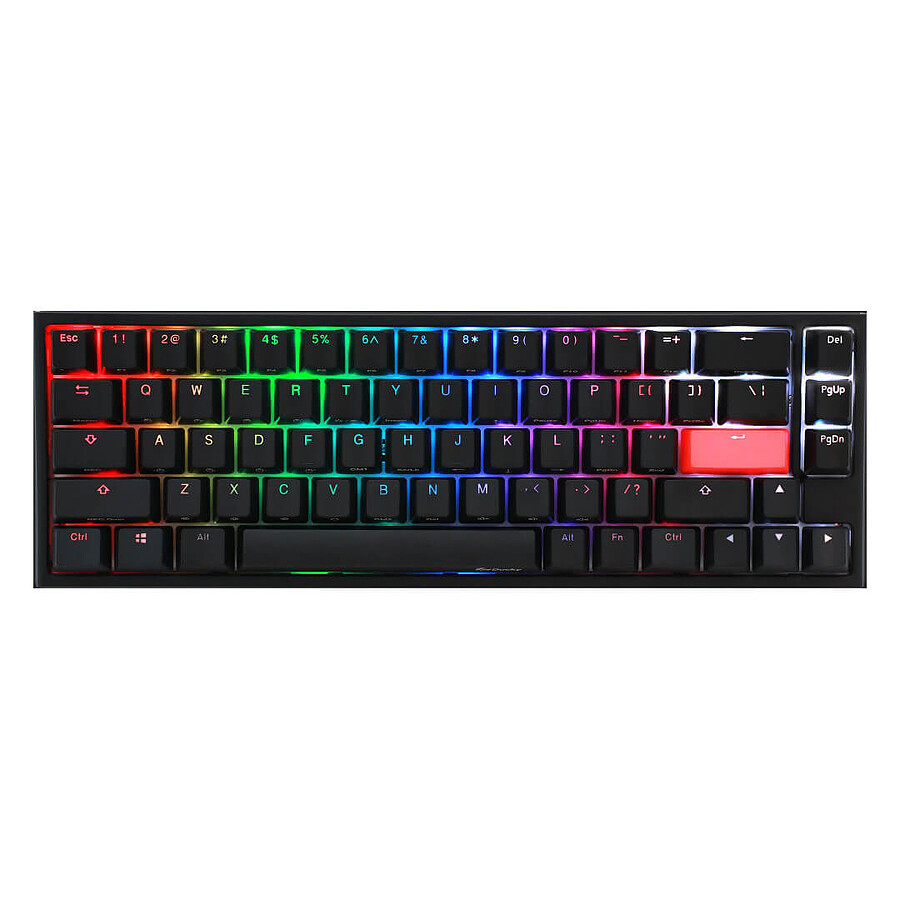 Ducky Channel One 2 SF RGB - Noir - Cherry MX Blue