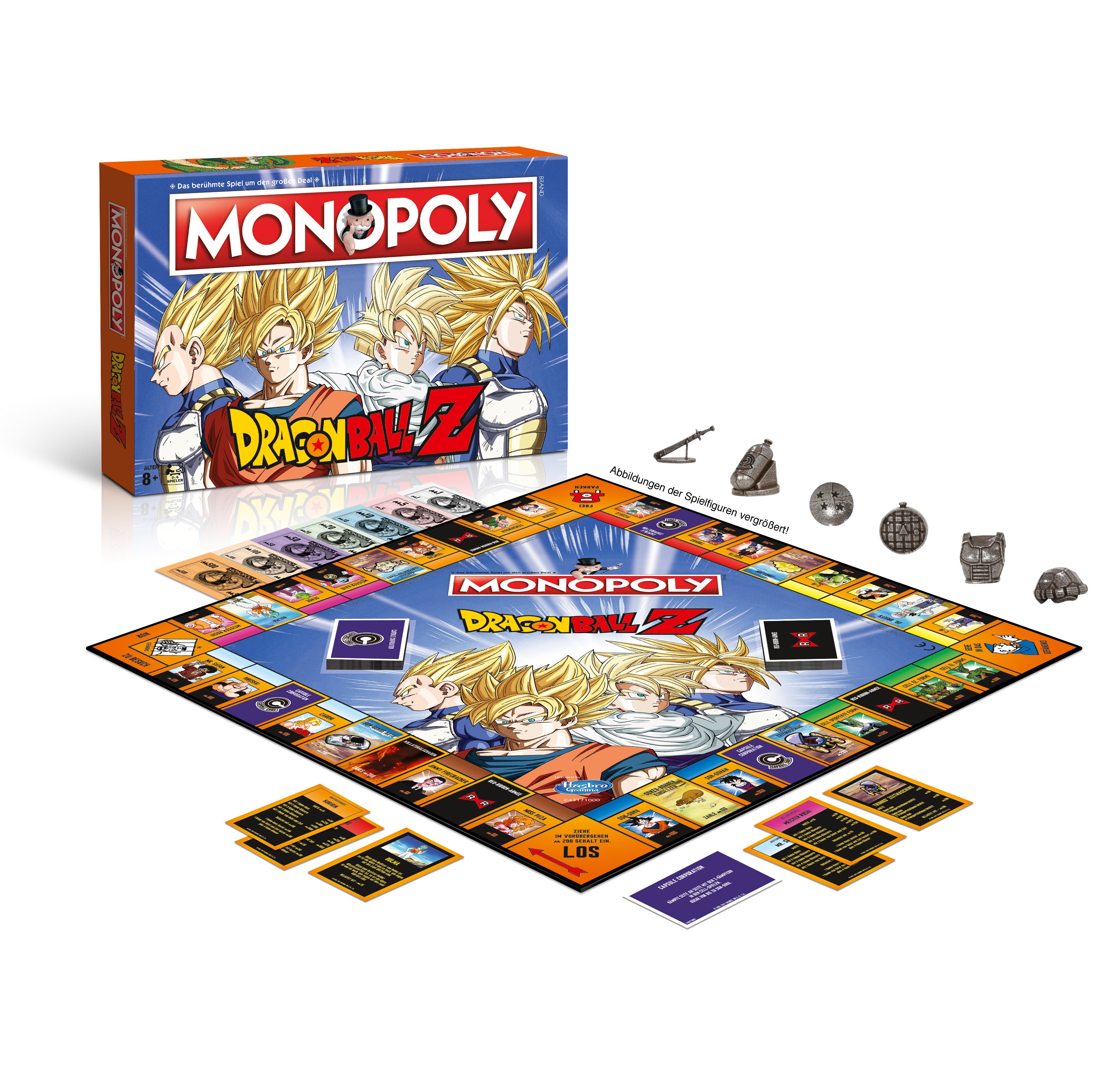 Monopoly - Dragon Ball Z (deutsch/französisch) Brettspiel Gesellschaftsspiel