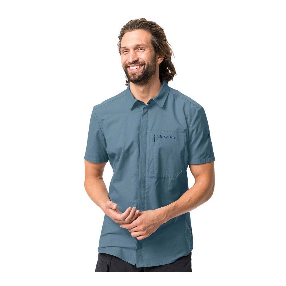 Vaude NEYLAND II - Chemise Homme blue gray