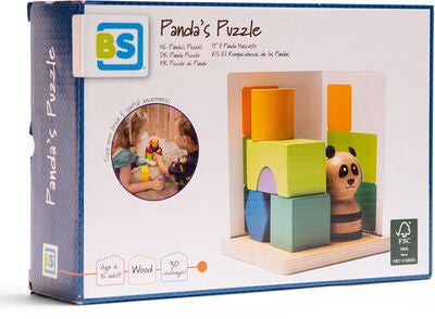 BS Toys Panda's Puzzle Spill