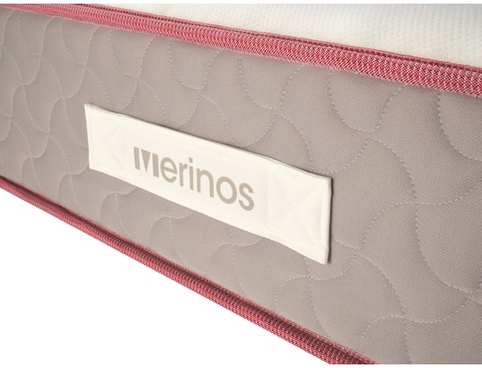 MERINOS - Matelas 120 x 190 Gros dormeur 1219, 651* Ressorts ensachés, 24 cm