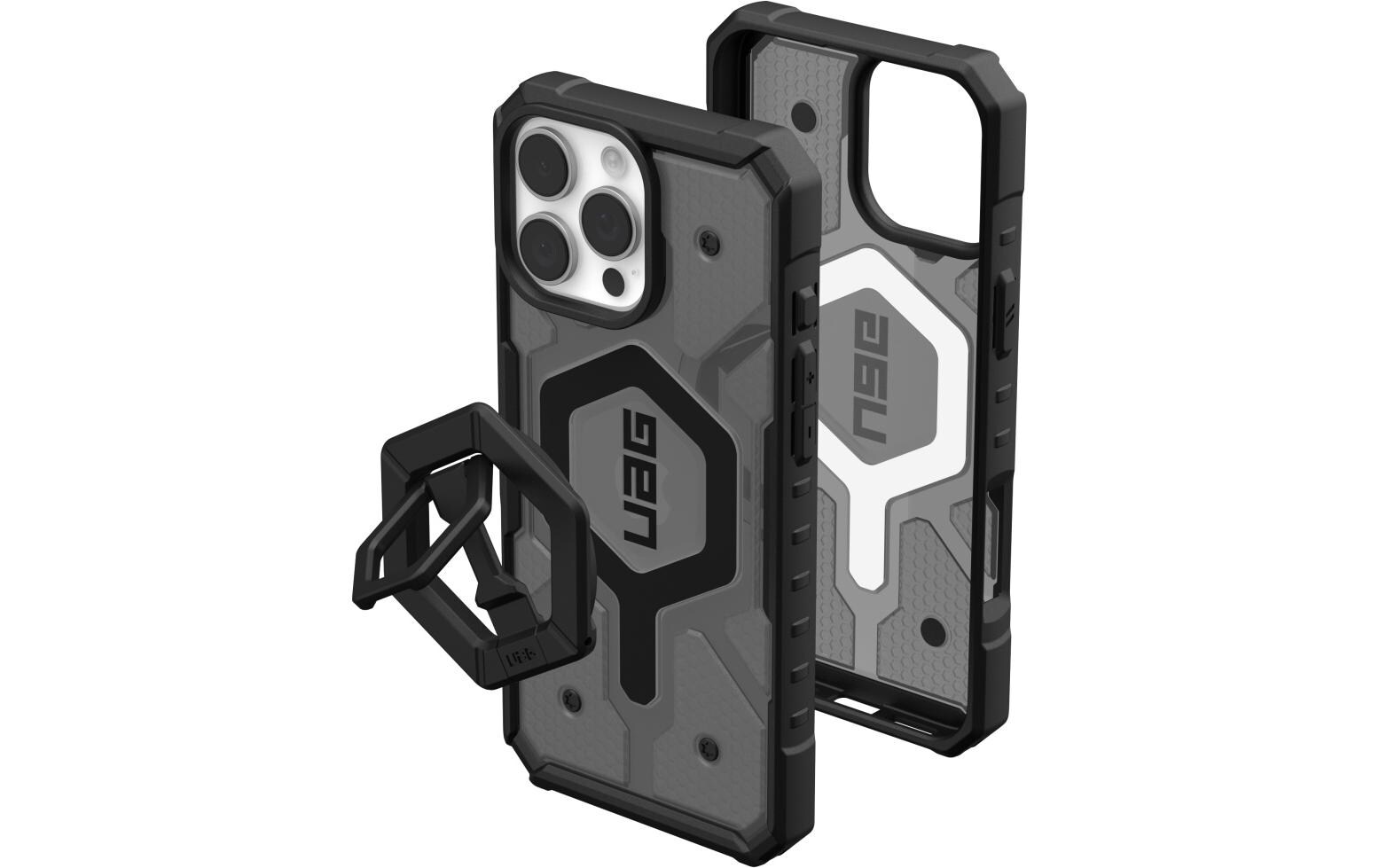 Pathfinder Clear Magsafe Case + Stand iPhone 16 Pro MaxSchutzhülle für das Apple iPhone 16 Pro Max