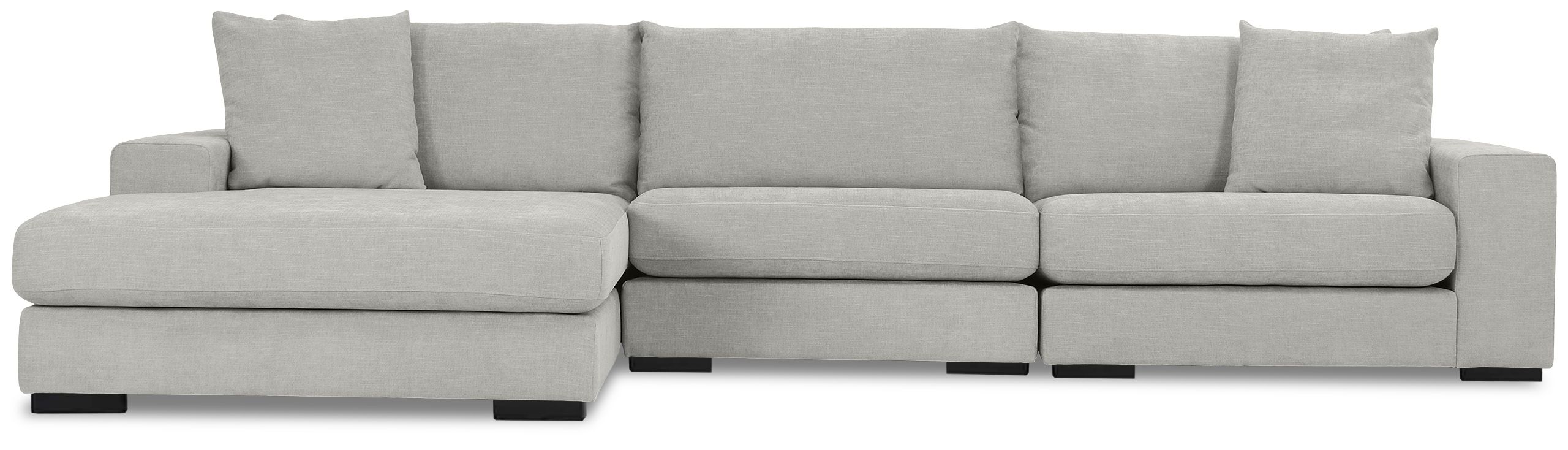Loungebank stof Miami 01 Napels B303 x D180 x H87 cm