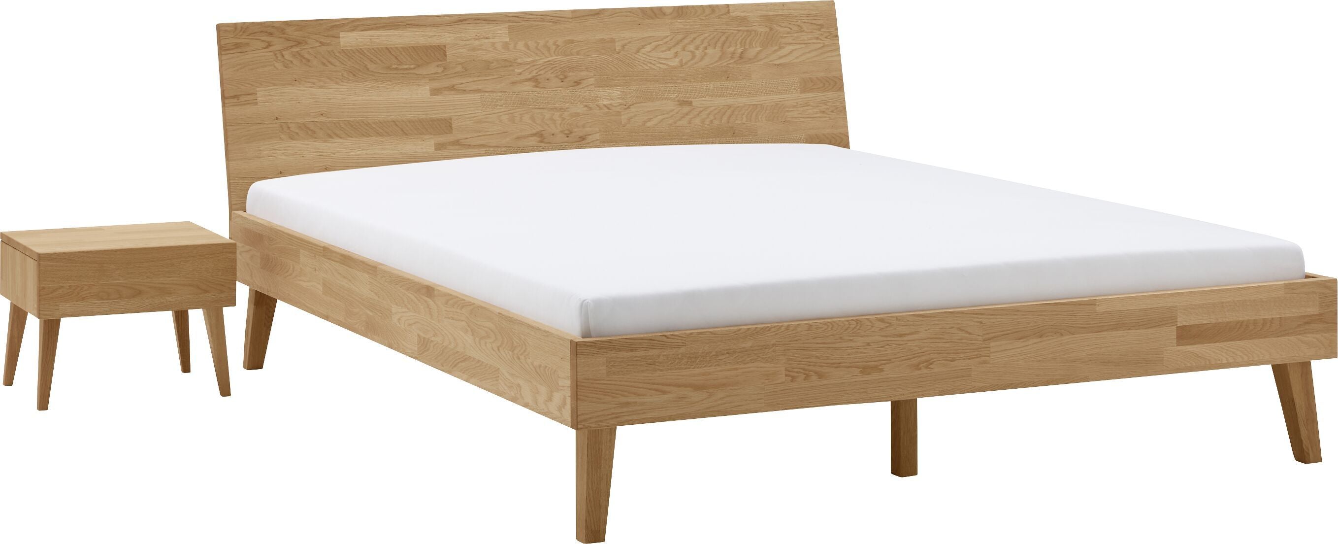 CARA Bett - Eiche / B: 180.0 cm x T: 200.0 cm