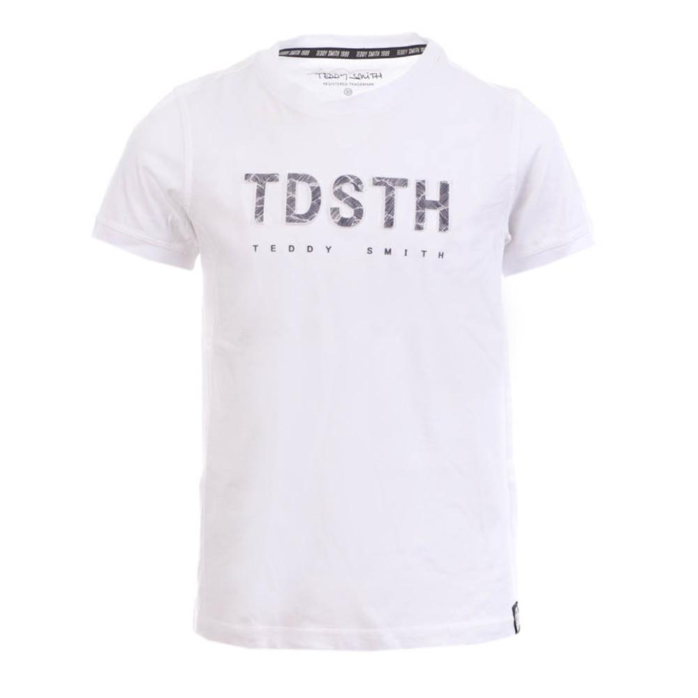 Teddy Smith T-shirt Blanc Garçon Teddy Smith Max