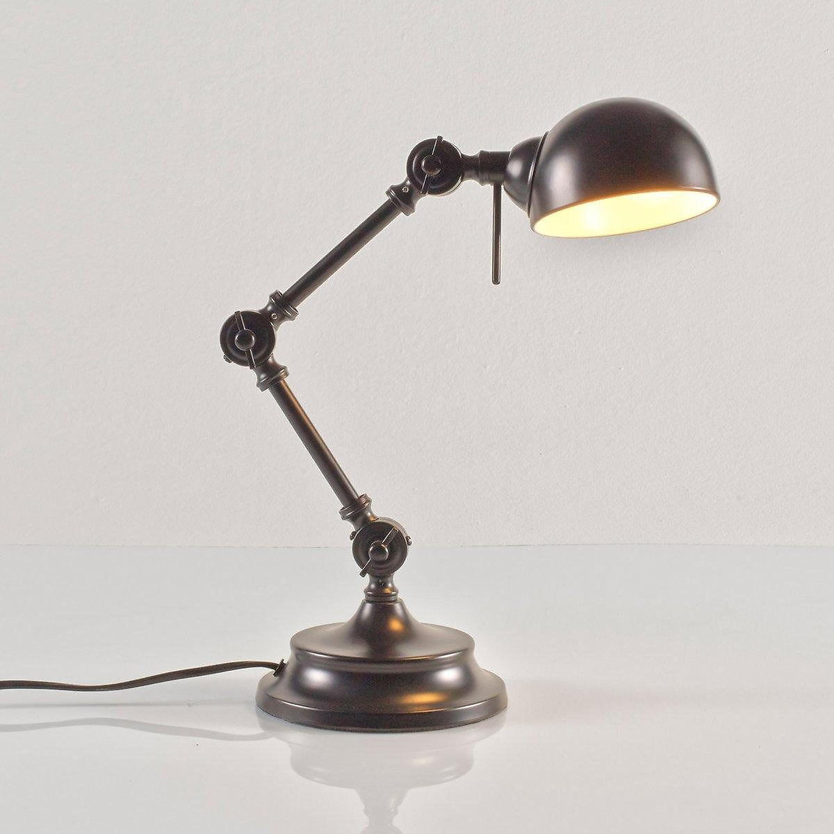 LA REDOUTE INTERIEURS<br>Candeeiro de mesa em metal, estilo industrial, Kikan