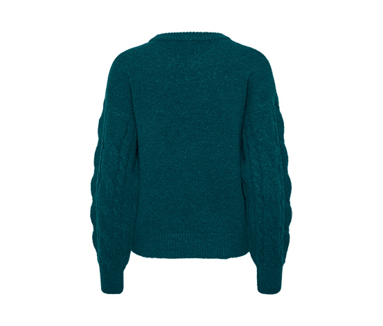 Strickpullover, petrol