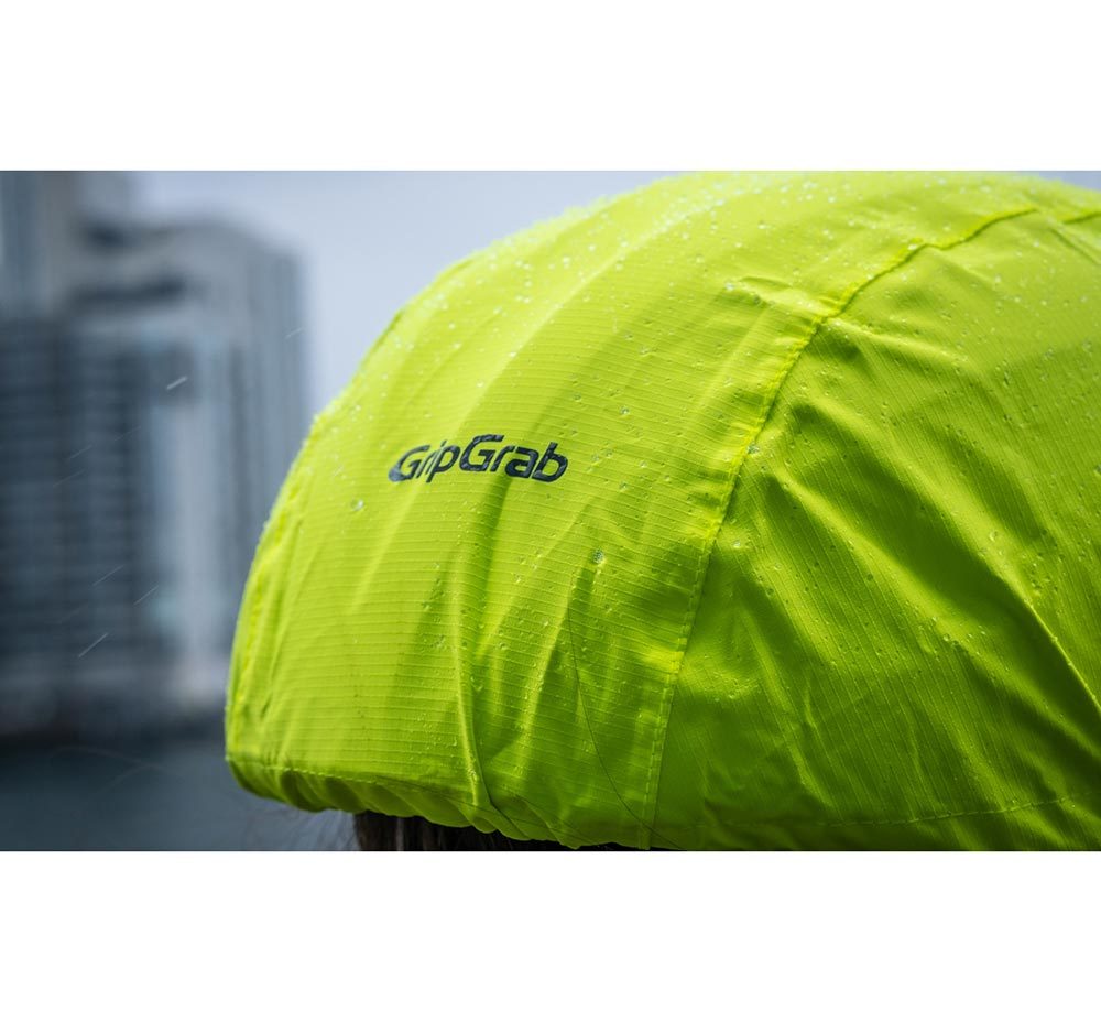 GripGrab Helmet Cover Hi-Vis Fluor Geel