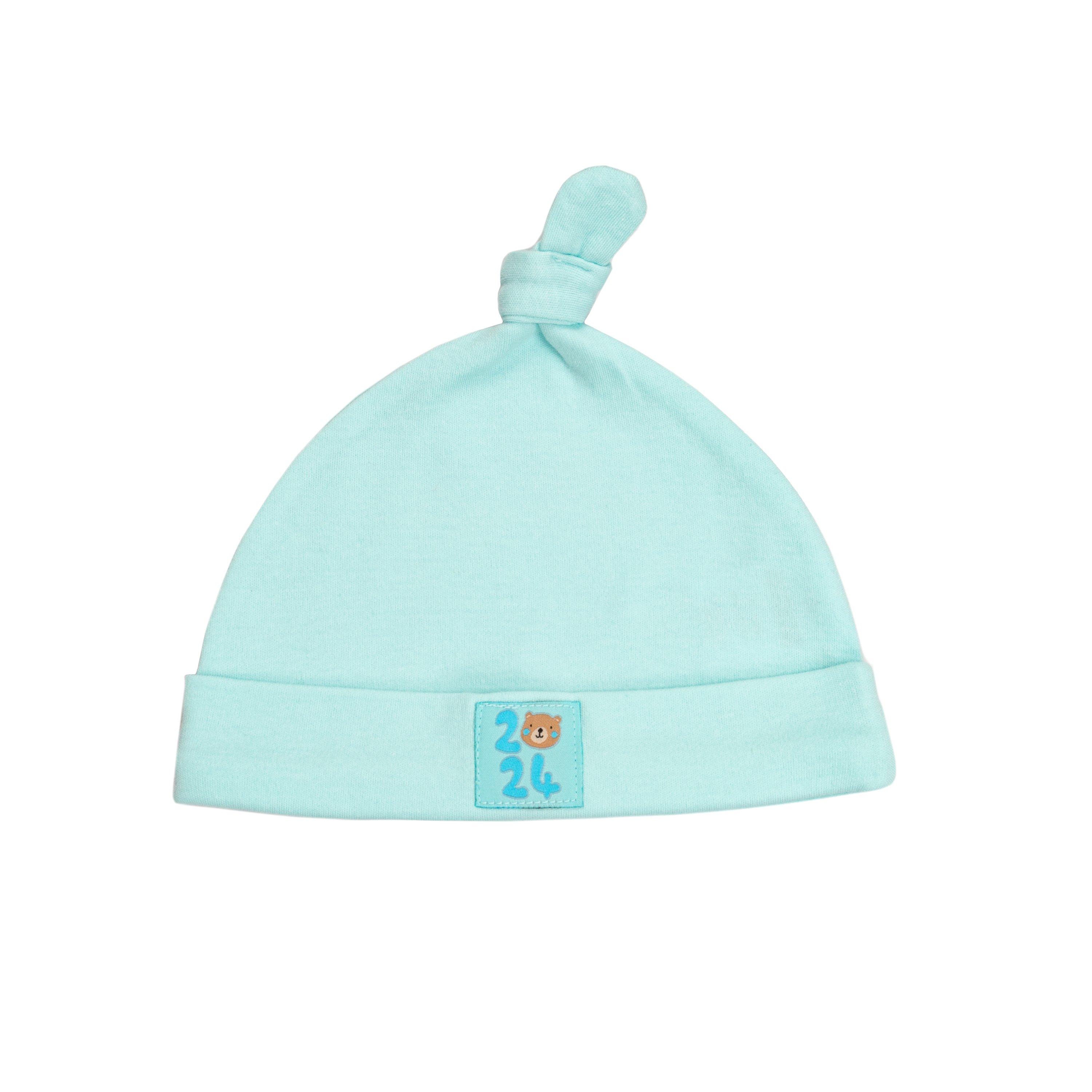 Hello World Studio Baby Boy 2024 Bodysuit and Hat Set