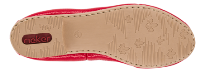 Rieker Ballerina Rød 51950-33
