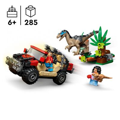 LEGO Jurassic World 76972 Raptorflukt i terrengbil