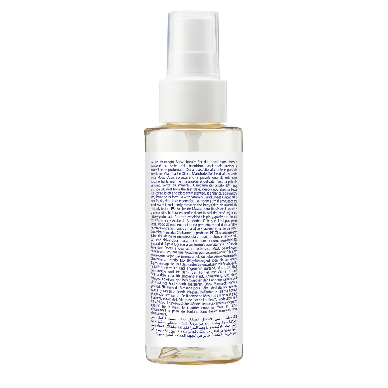 CHICCO Natural Sensation Baby Massageöl<br>100 ml, Flasche, Öl, 0m+