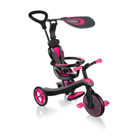 Authentic Sports Globber Explorer Trike 4in1 fuchsia pink