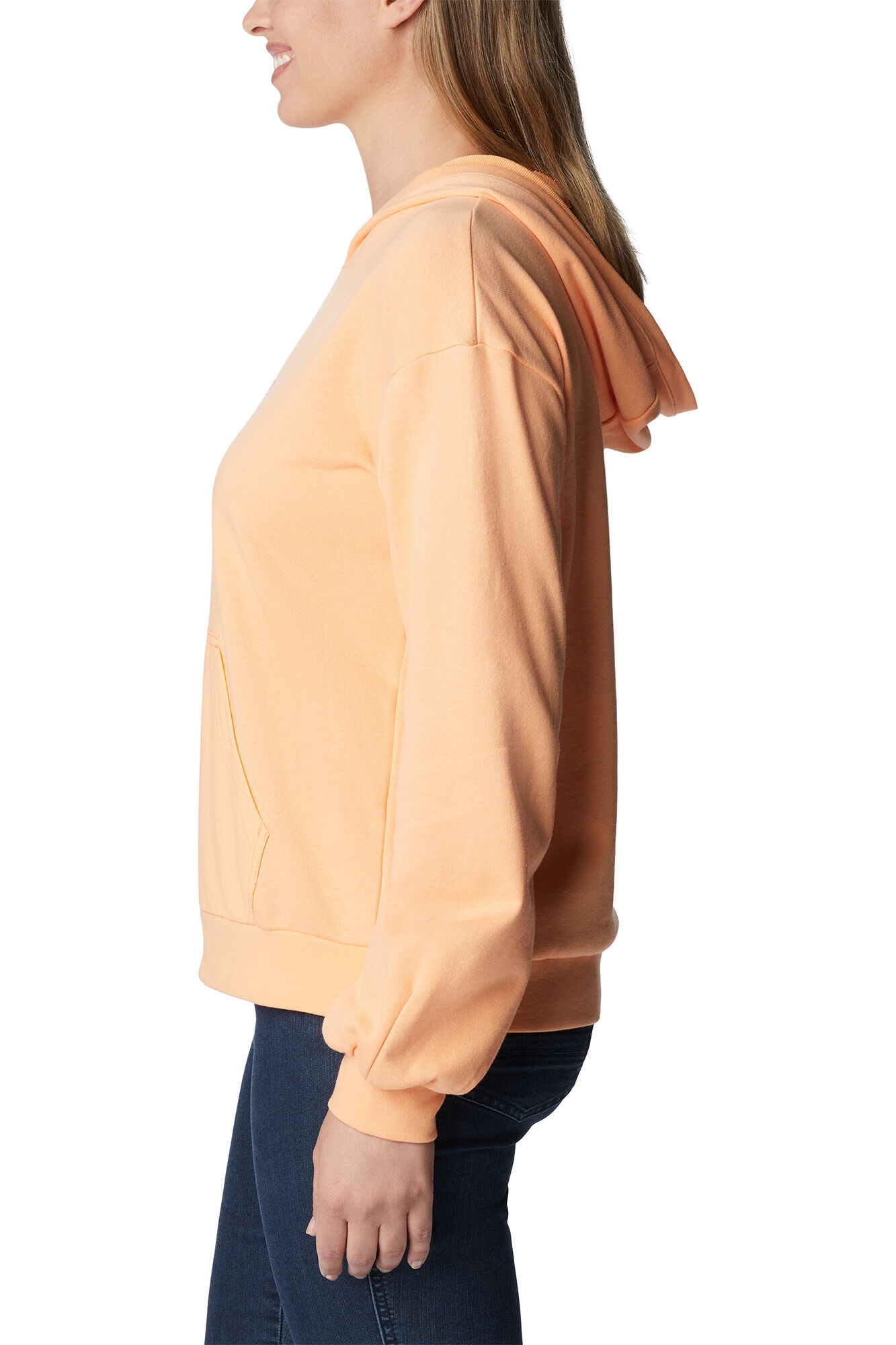 Moletom feminino Columbia Logo™ III French Fleece - Laranja