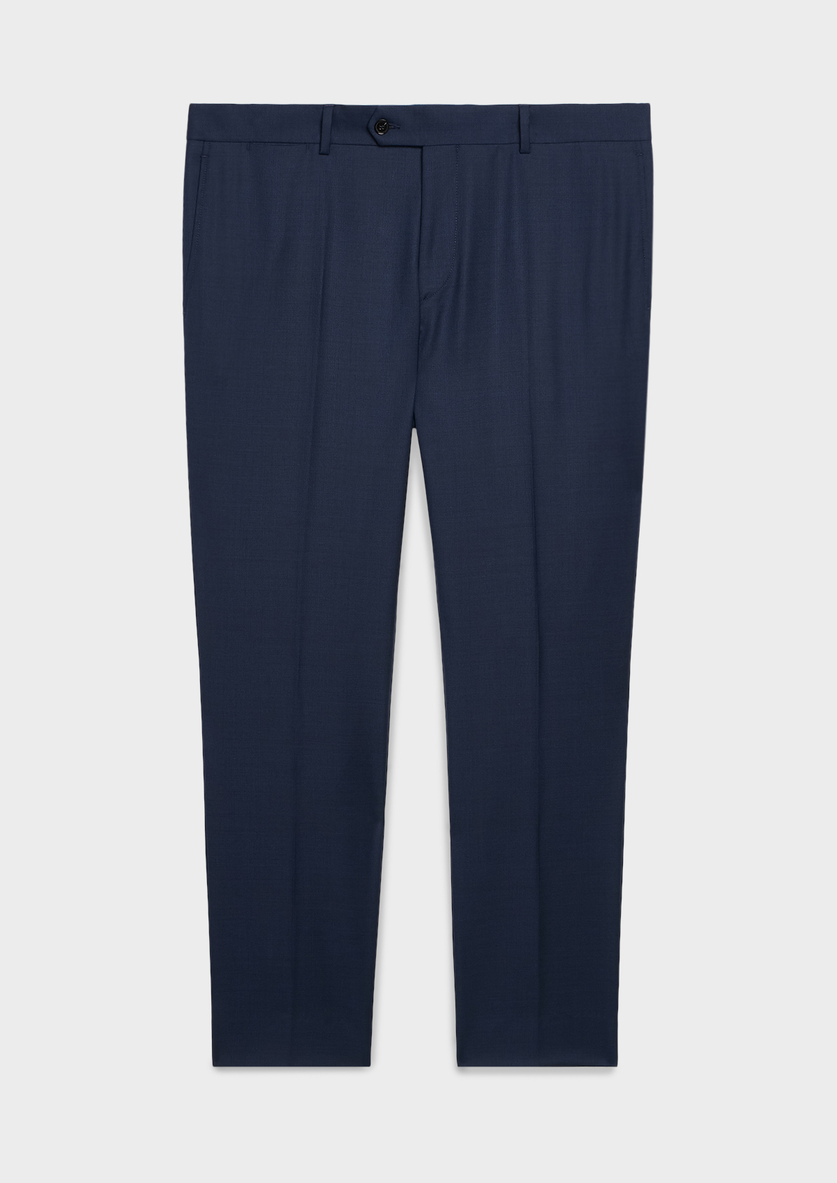 Pantalon de costume Regular en laine Vitale Barberis Canonico bleu marine Prince de Galles