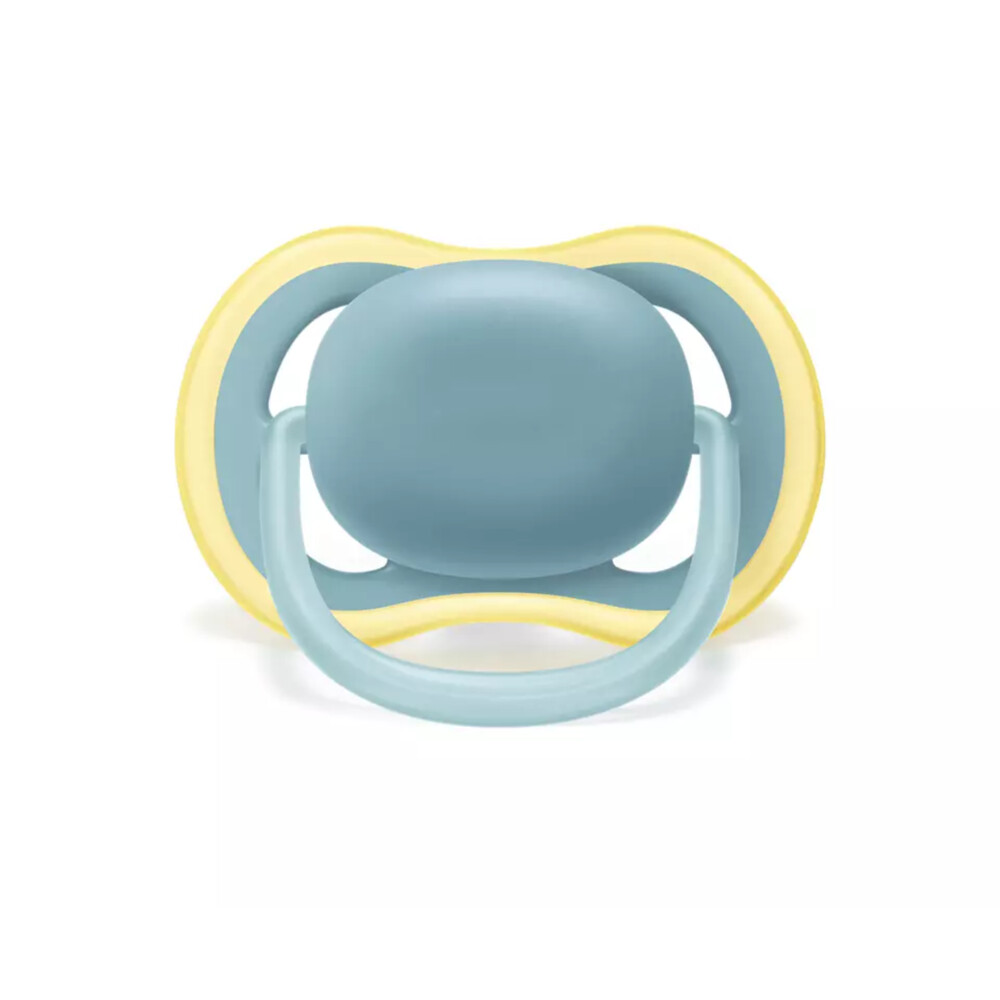 Philips Avent Fopspeen Ultra Air 18+ mnd Grijs Blauw2 stuks