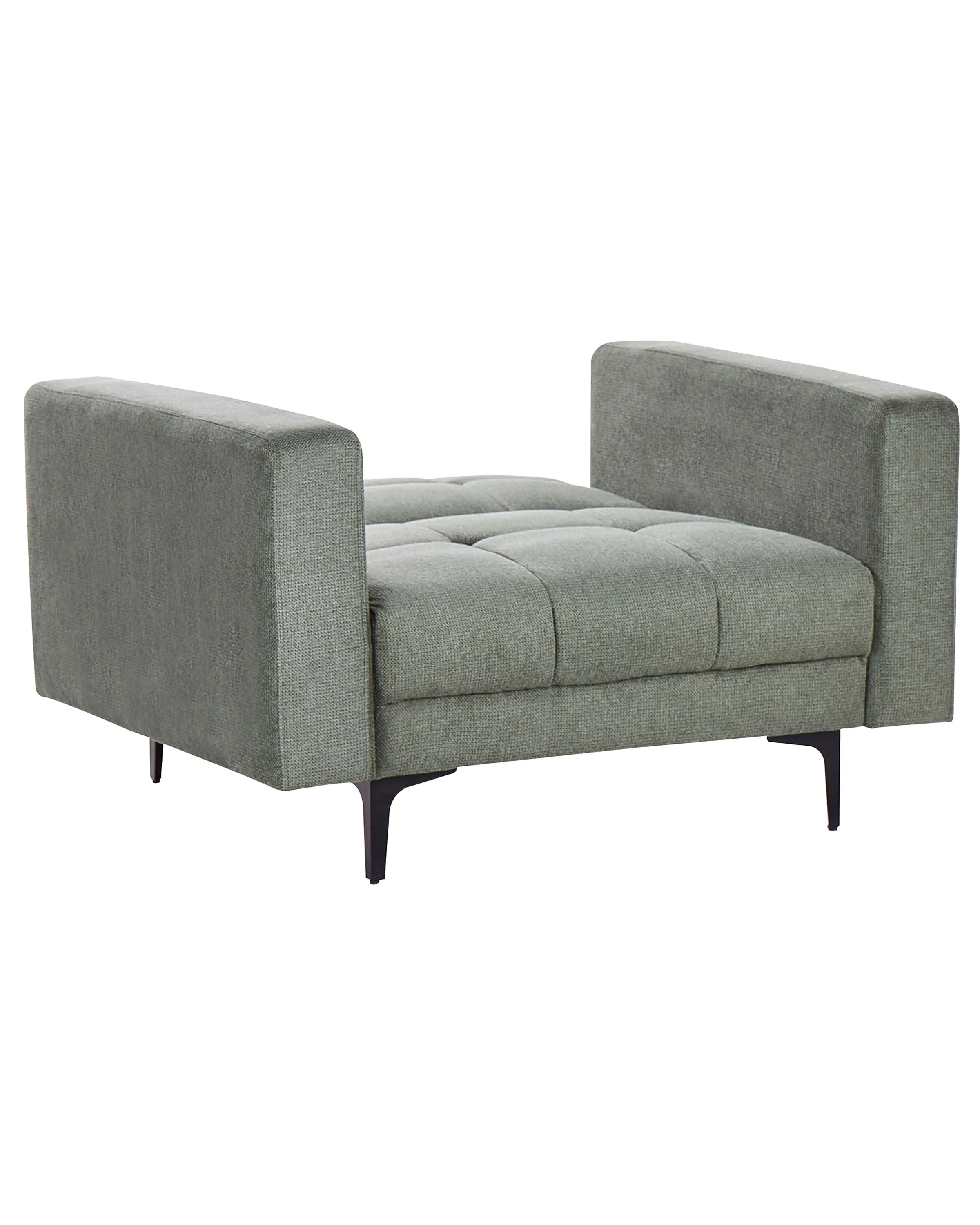 Fauteuil ALNES Stof Donkergroen