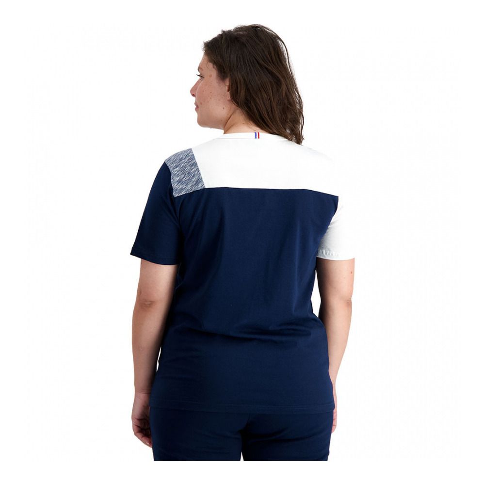 Le Coq Sportif SAISON 1 - Tee-shirt bleu essentiel/multico gris
